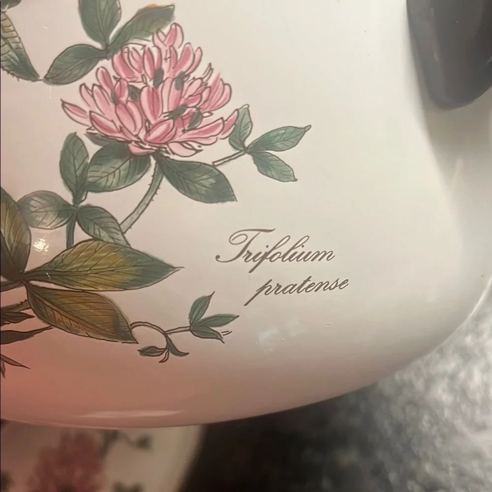 Villeroy & Boch Botanika Floral Enamel Cooking Pot with Lid. Made in Germany